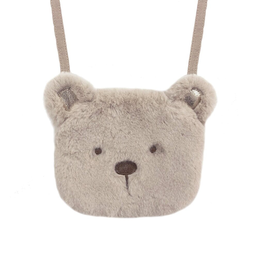 Fluffy teddy bear bag by Rockahula