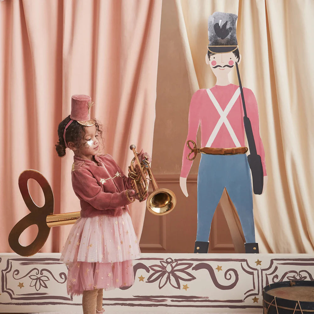 Pink soldier costume by Meri Meri 3-4 years