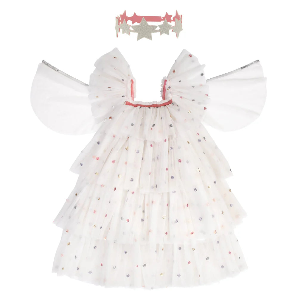 Sequin tulle angel costume by Meri Meri 3-4 years