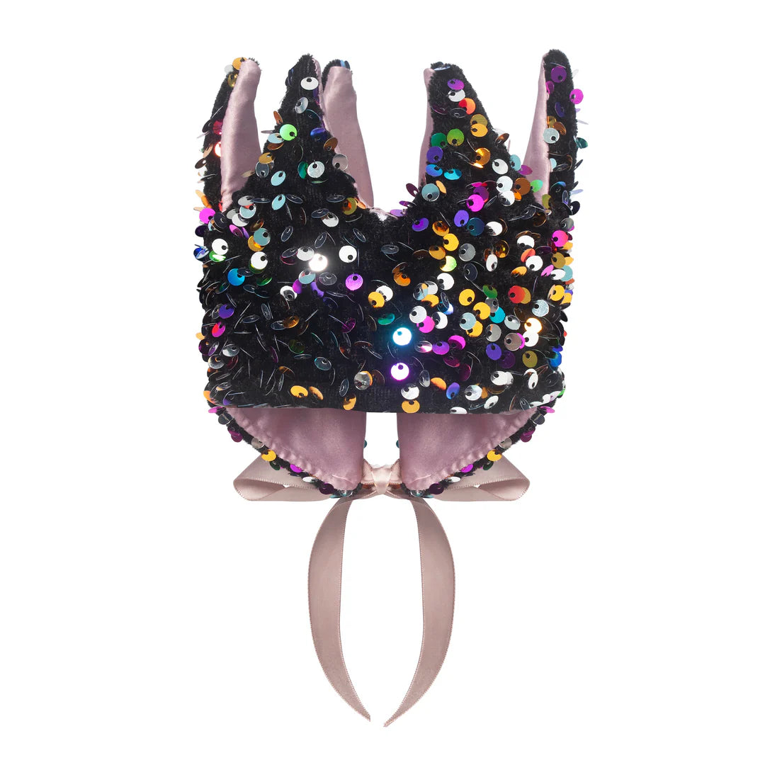Rainbow Sequin Dazzle Crown by MiMi and Lula
