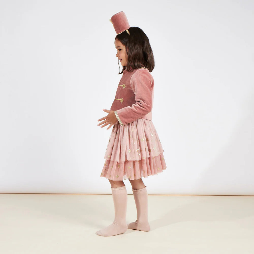 Pink soldier costume by Meri Meri 3-4 years