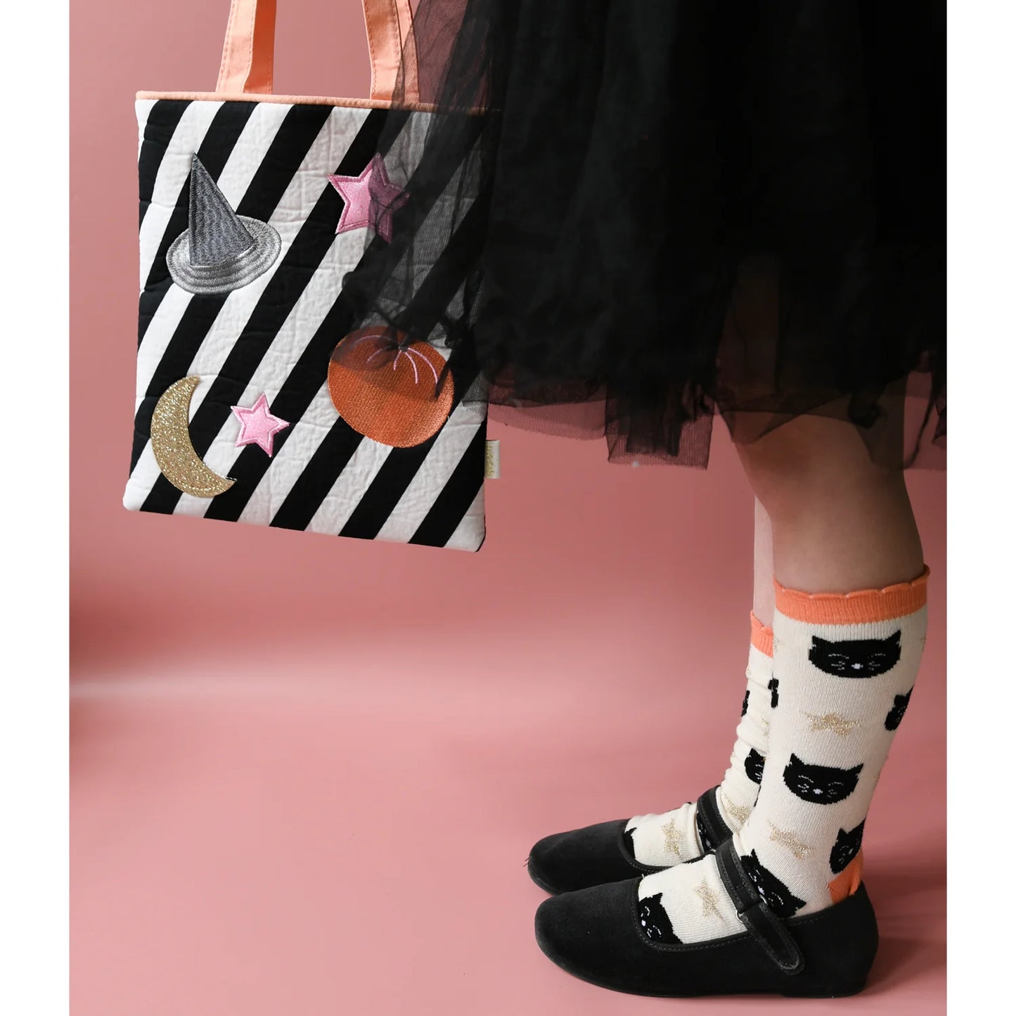 Trick or Treat Halloween Tote Bag by Rockahula Kids