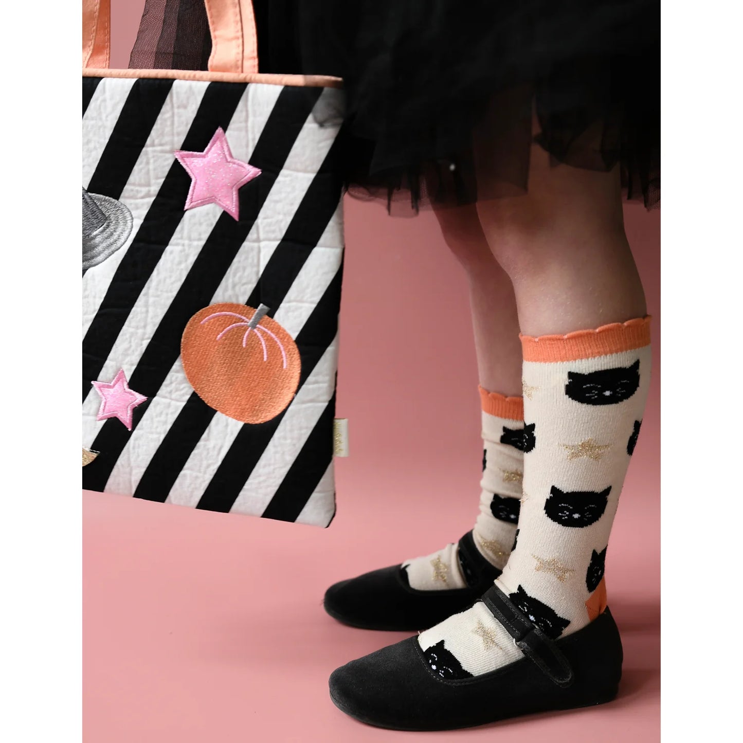 Trick or Treat Halloween Tote Bag by Rockahula Kids
