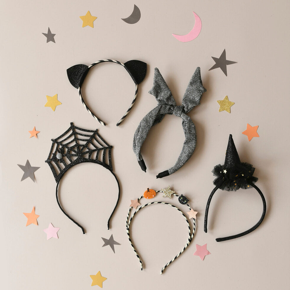 Halloween cat ears headband by rockahula