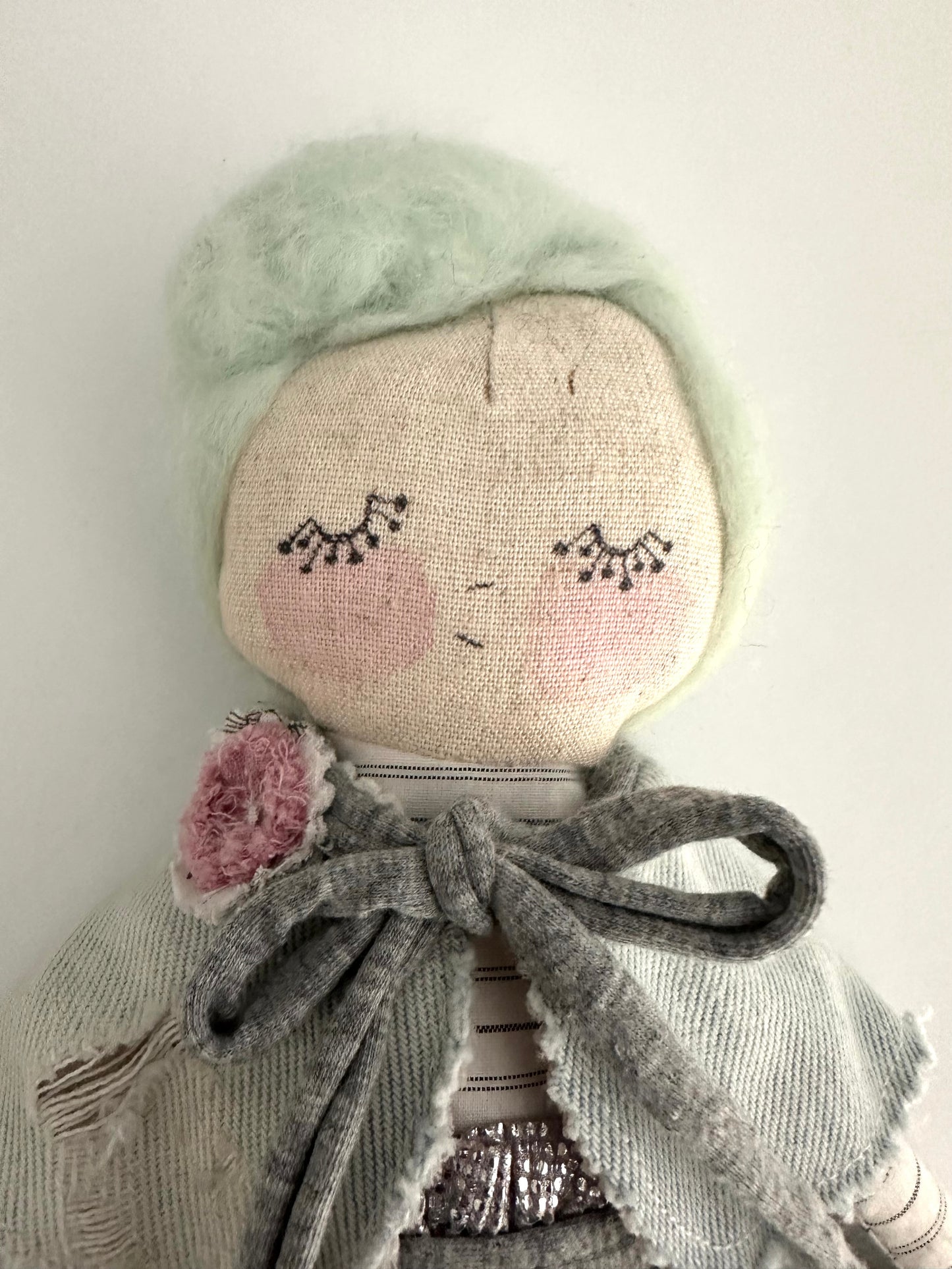 Dreamy Daisy Rag Doll Handmade by us at Bluebell