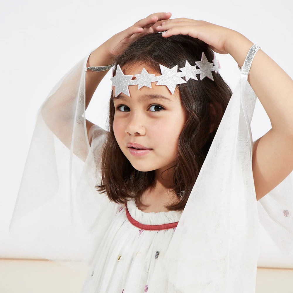 Sequin tulle angel costume by Meri Meri 3-4 years