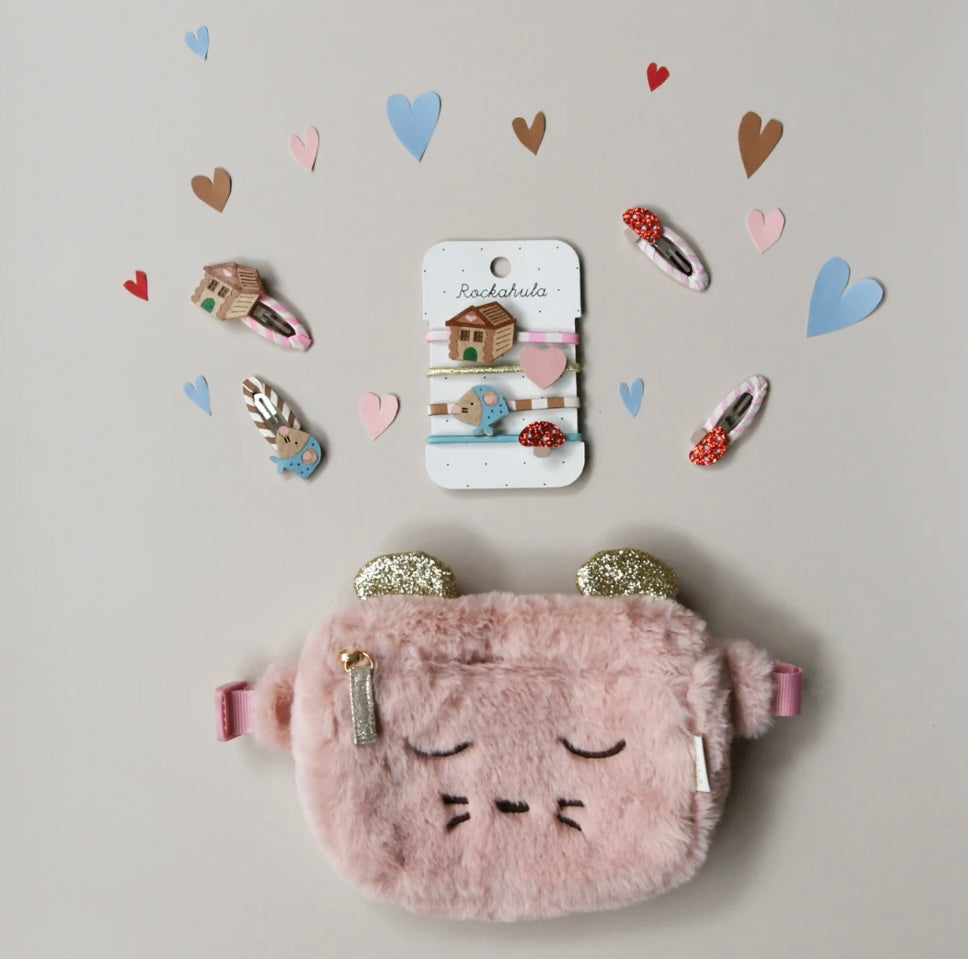 Millie Mouse Fluffy Bum Bag