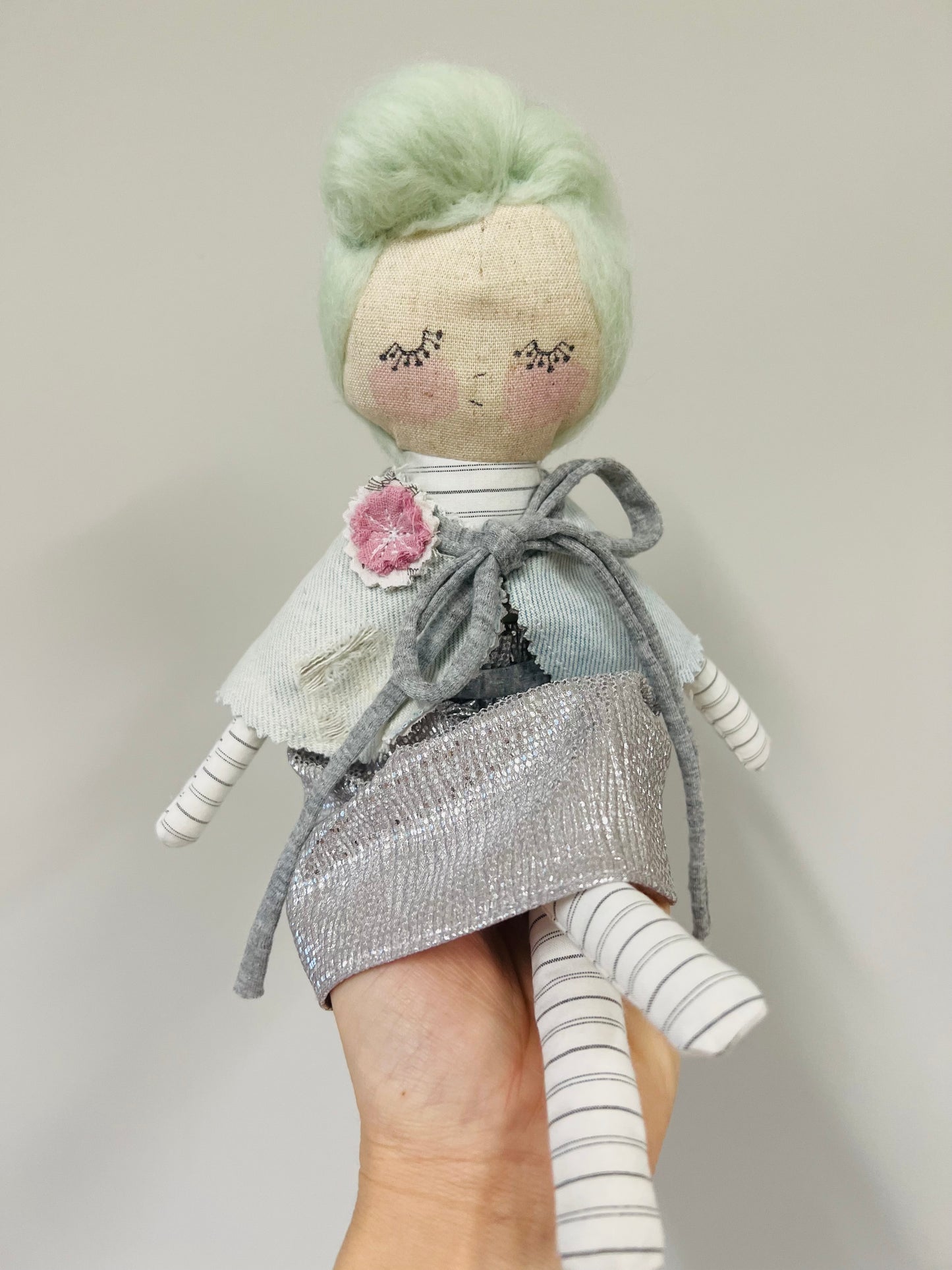 Dreamy Daisy Rag Doll Handmade by us at Bluebell