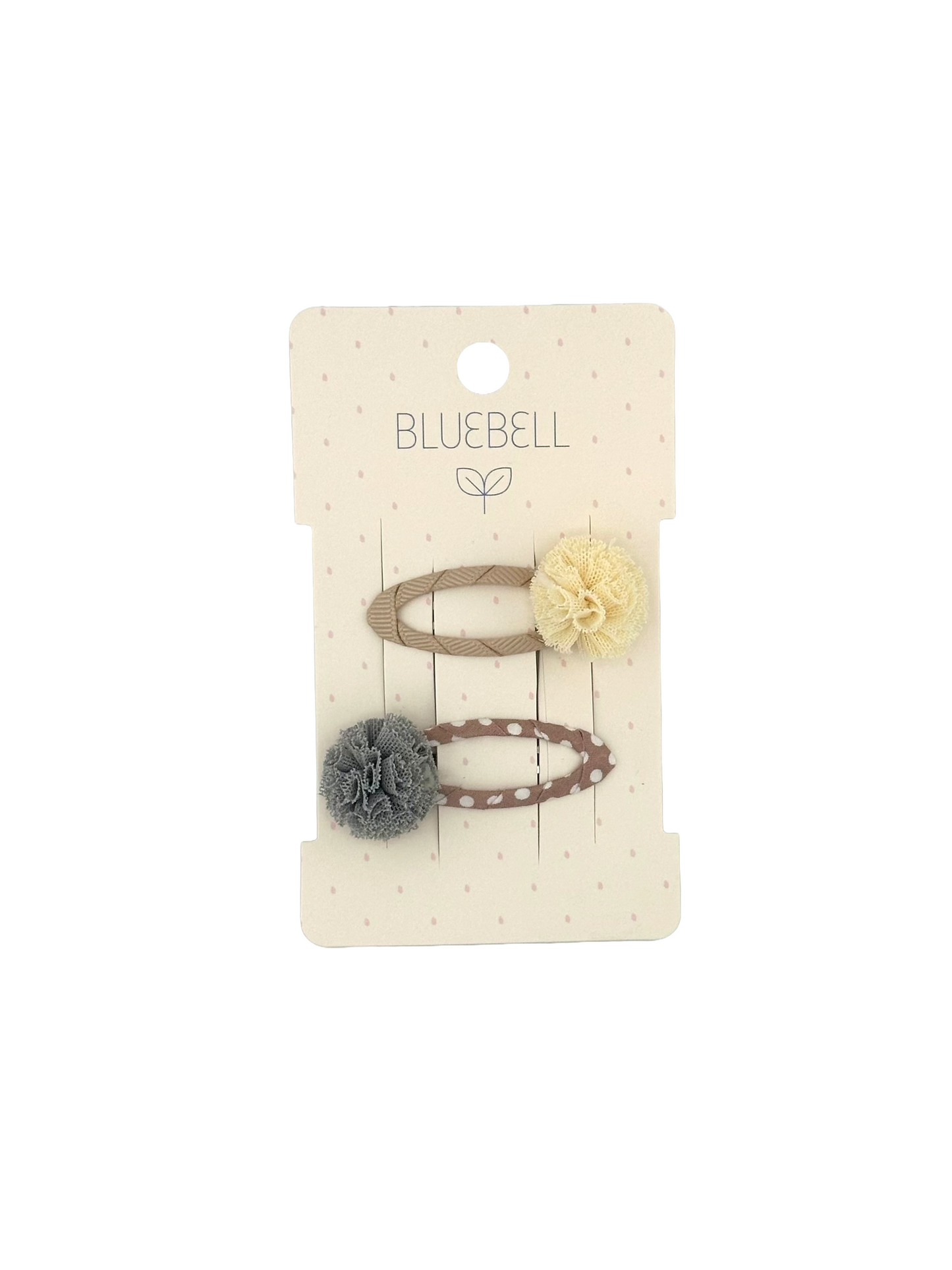 Pompon Flower Clips by Bluebell