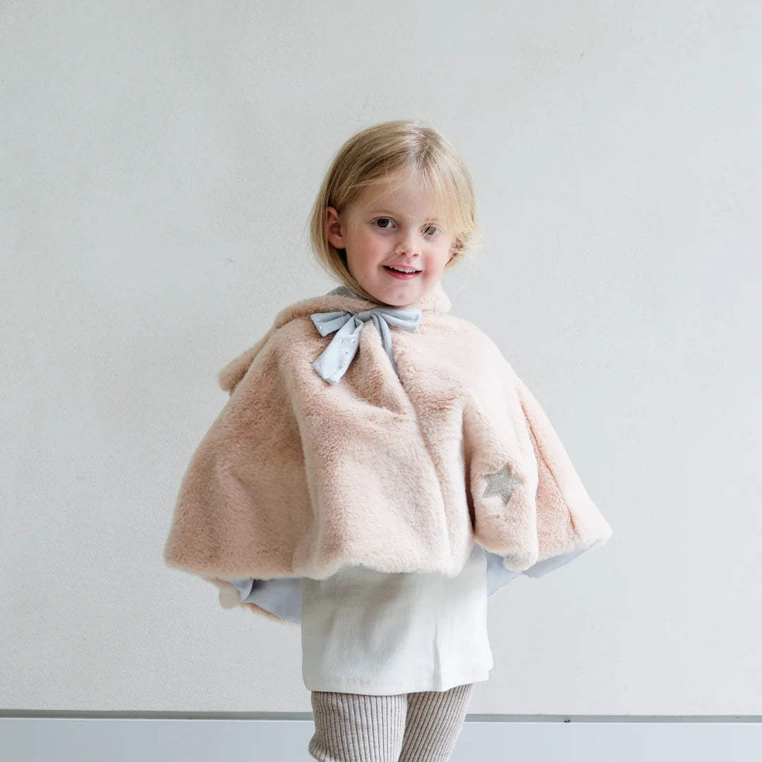 Unicorn fluffy cape by Mimi and Lula