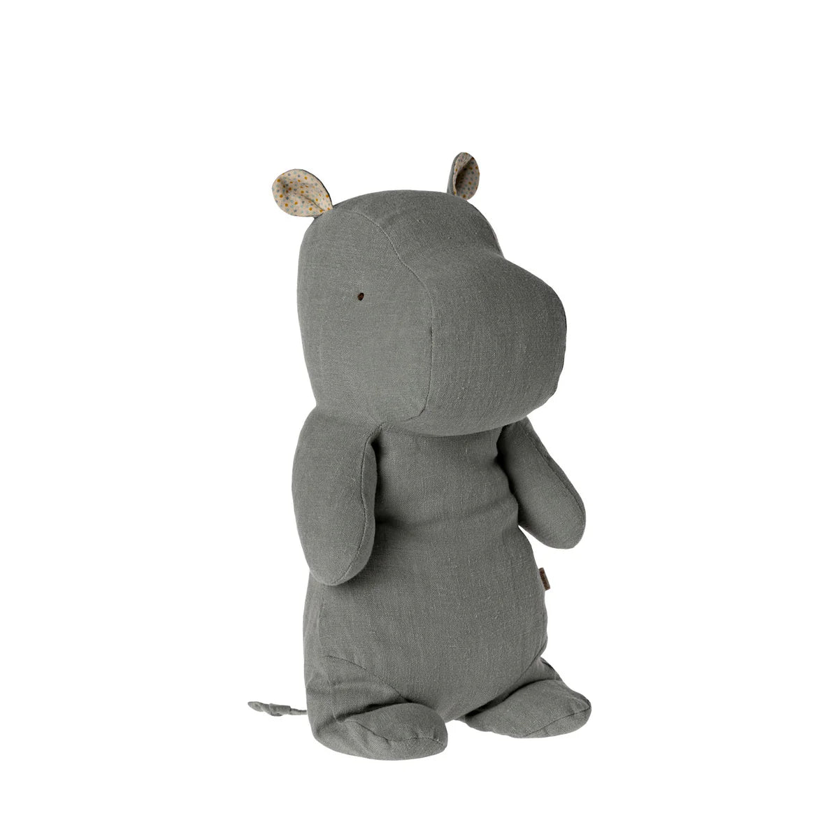 Maileg medium hippo, chinos green.