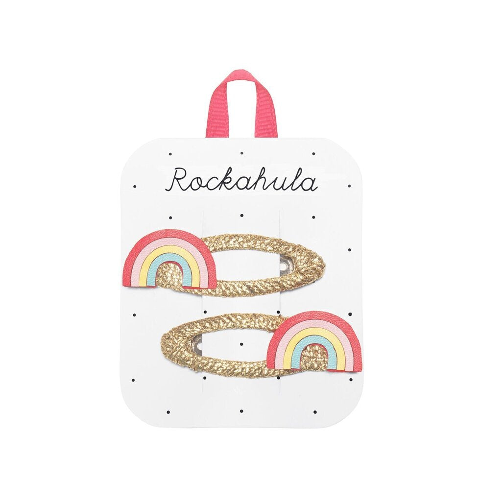 Vintage rainbow clips by Rockahula