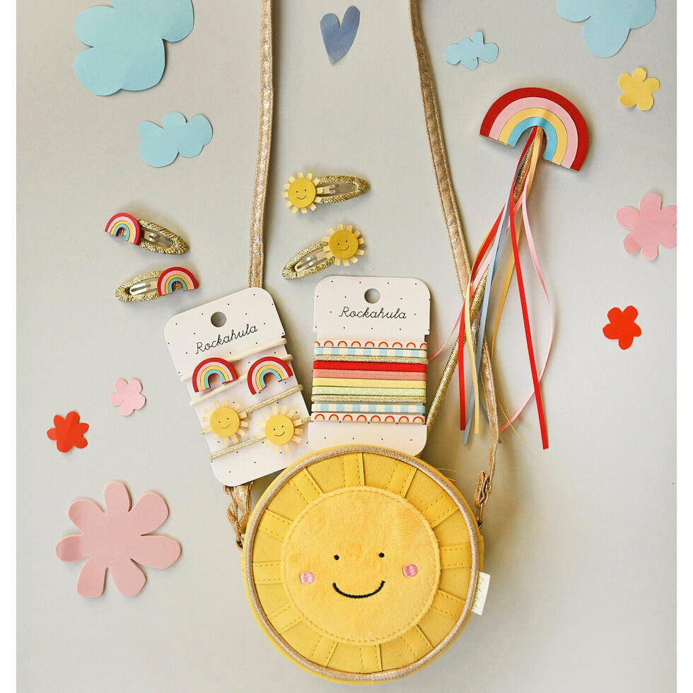 Vintage rainbow clips by Rockahula