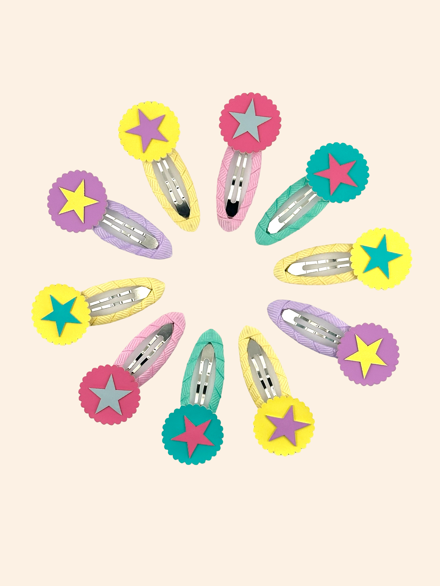 Green Star Click Clacks by Bluebell