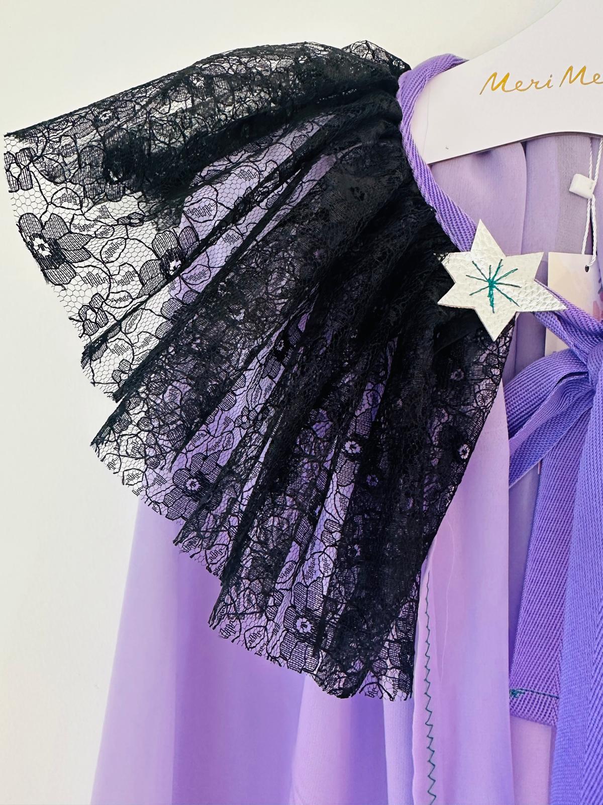 Purple Potion Power Kids Cape Handmade by Bluebell