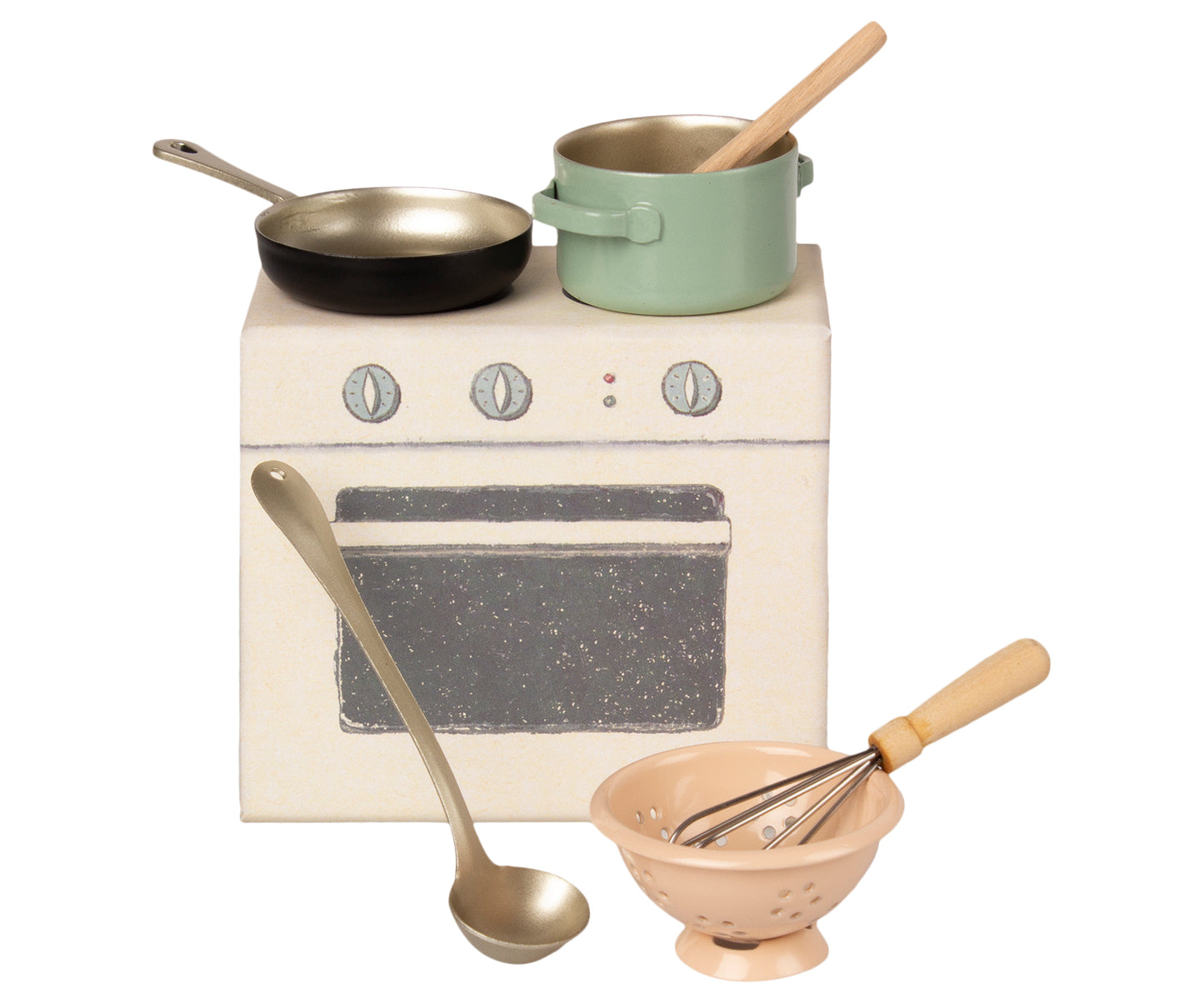 Maileg Miniature Cooking Set