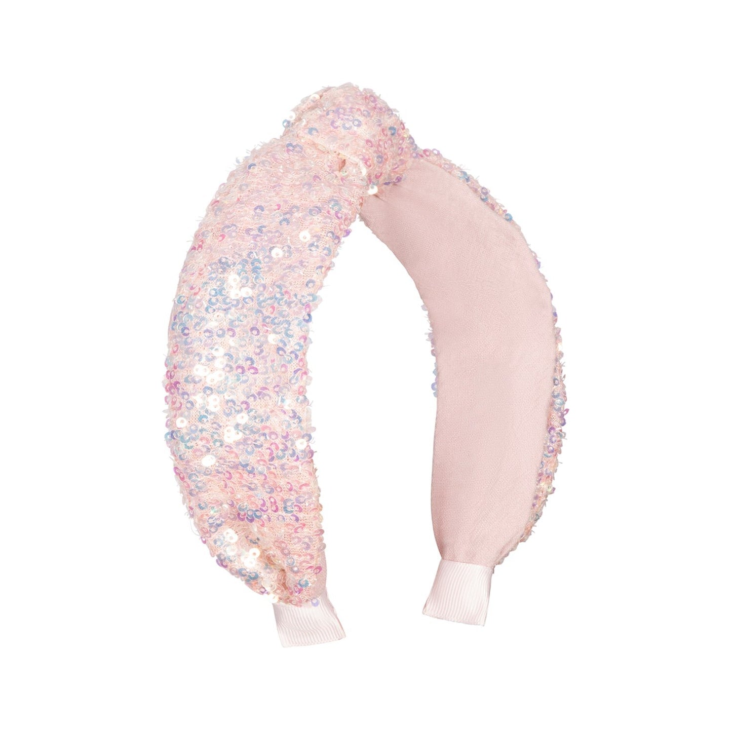 Pink Sequin Knotted Headband by Rockahula Kids