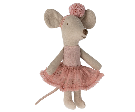 Ballerina mouse, Little sister Rose - by Maileg