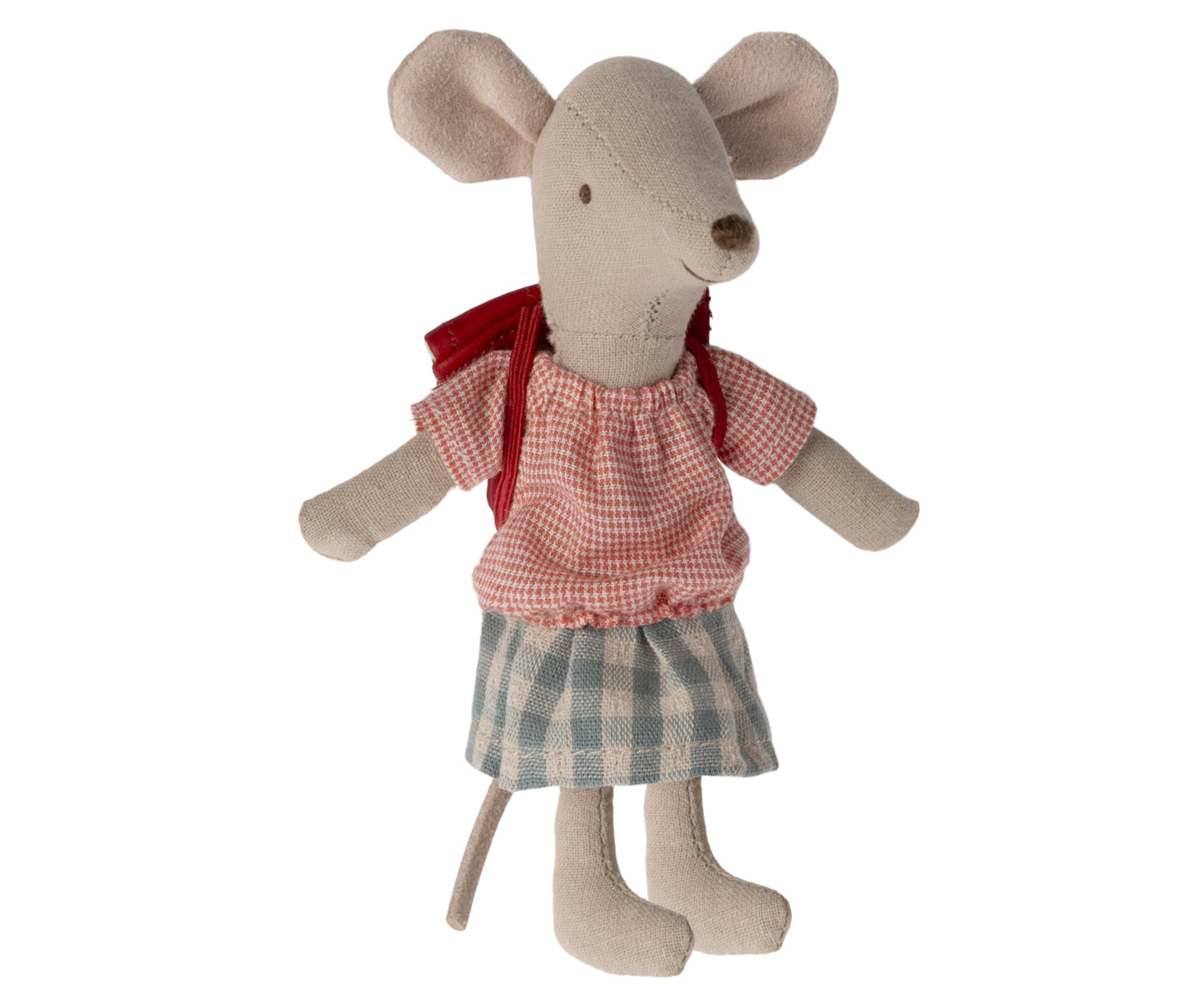 Maileg Tricycle Mouse with Bag: Big Sister, Rose