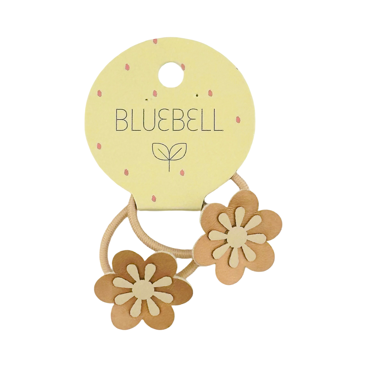Flower hair ties bronze by Bluebell
