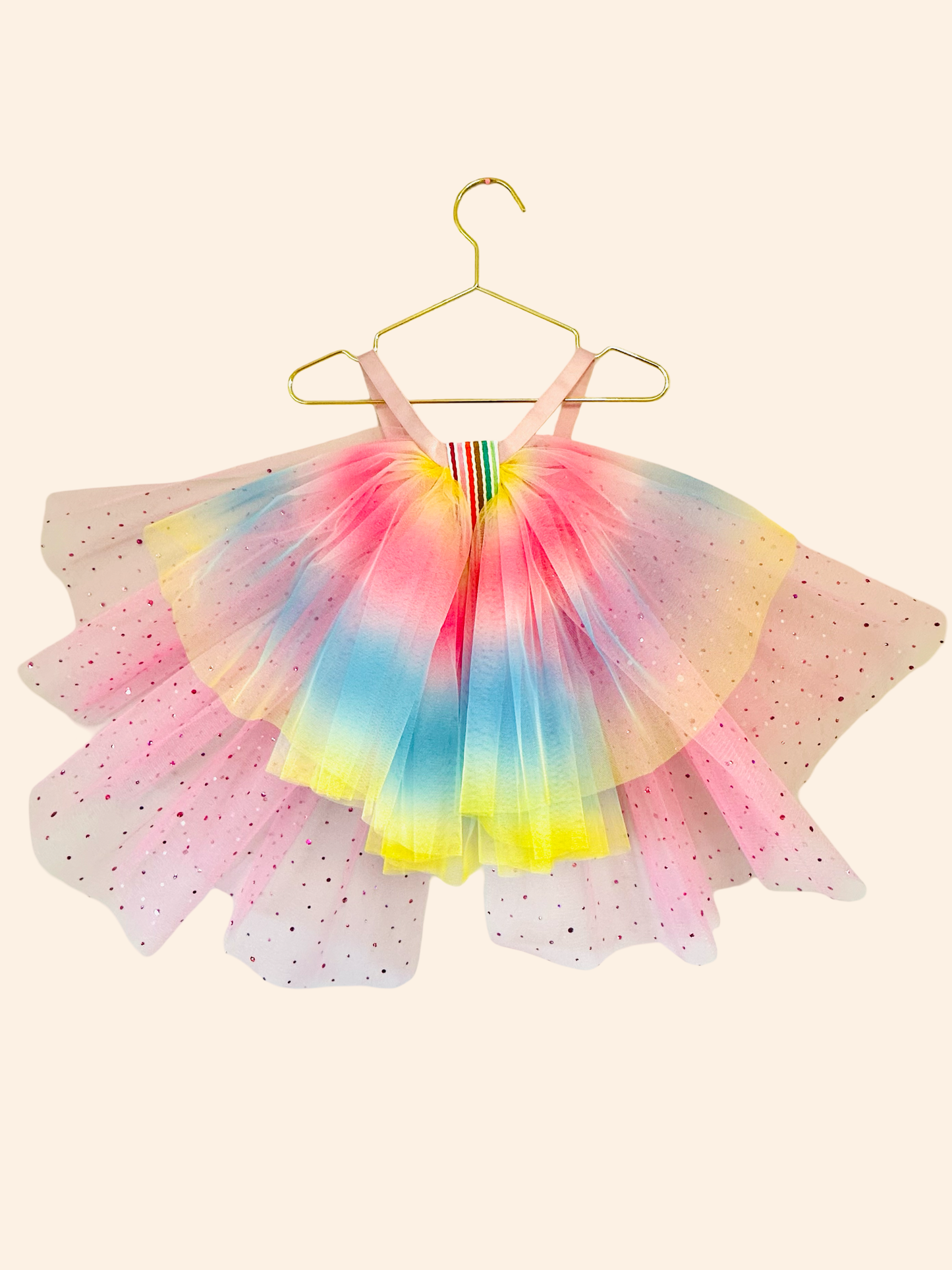 Rainbow Razzmatazz Fairy Wings - Pink by Bluebell