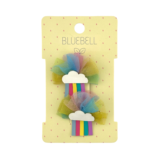 Rainbow Cloud Clips