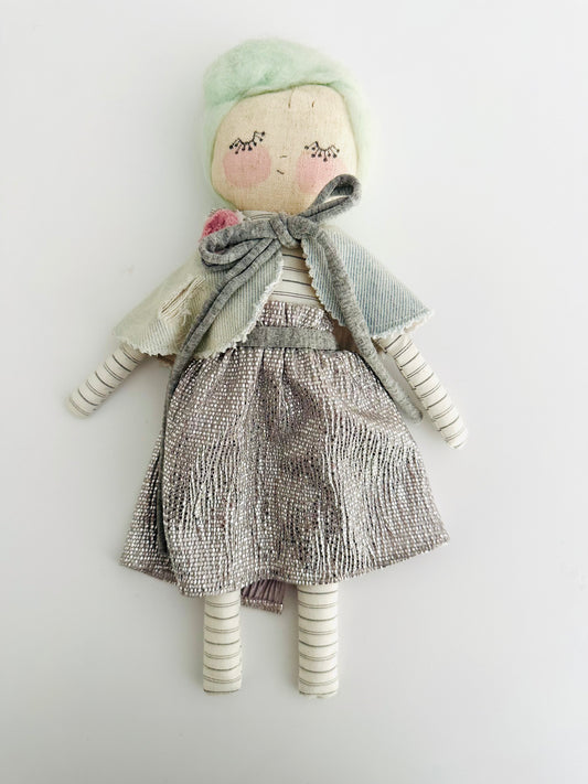 Dreamy Daisy Rag Doll Handmade by us at Bluebell