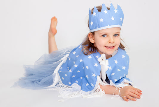 Bluebell Star Cape and Crown Set