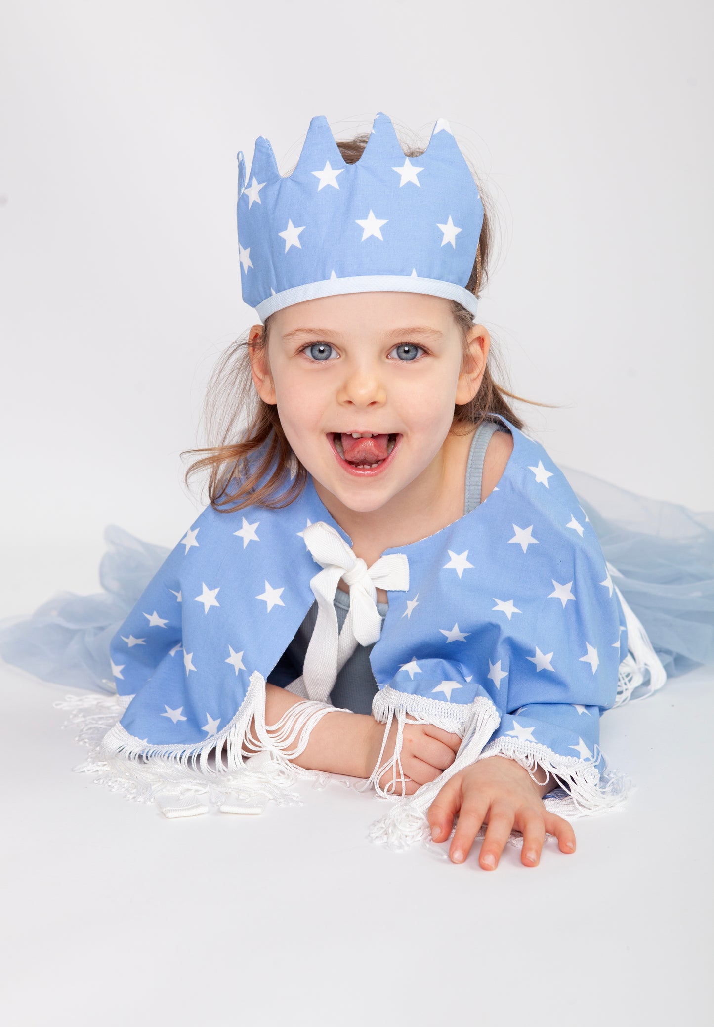 Bluebell Star Cape and Crown Set