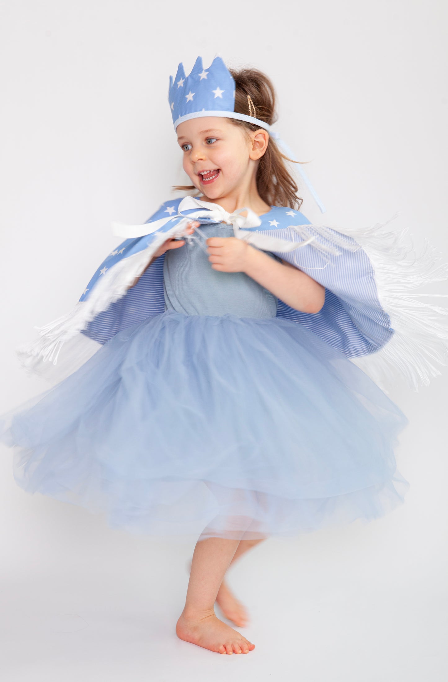 Bluebell Star Cape and Crown Set