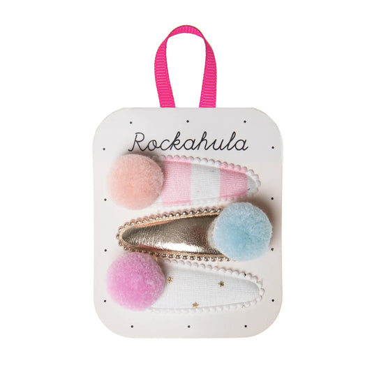 Rockahula Wanderlust Pom Pom Clips - by Rockahula Kids