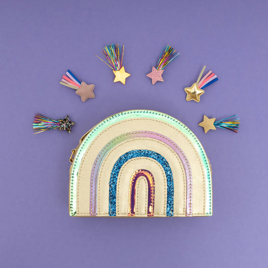 Jazzy Rainbow Bag by Mimi and Lula