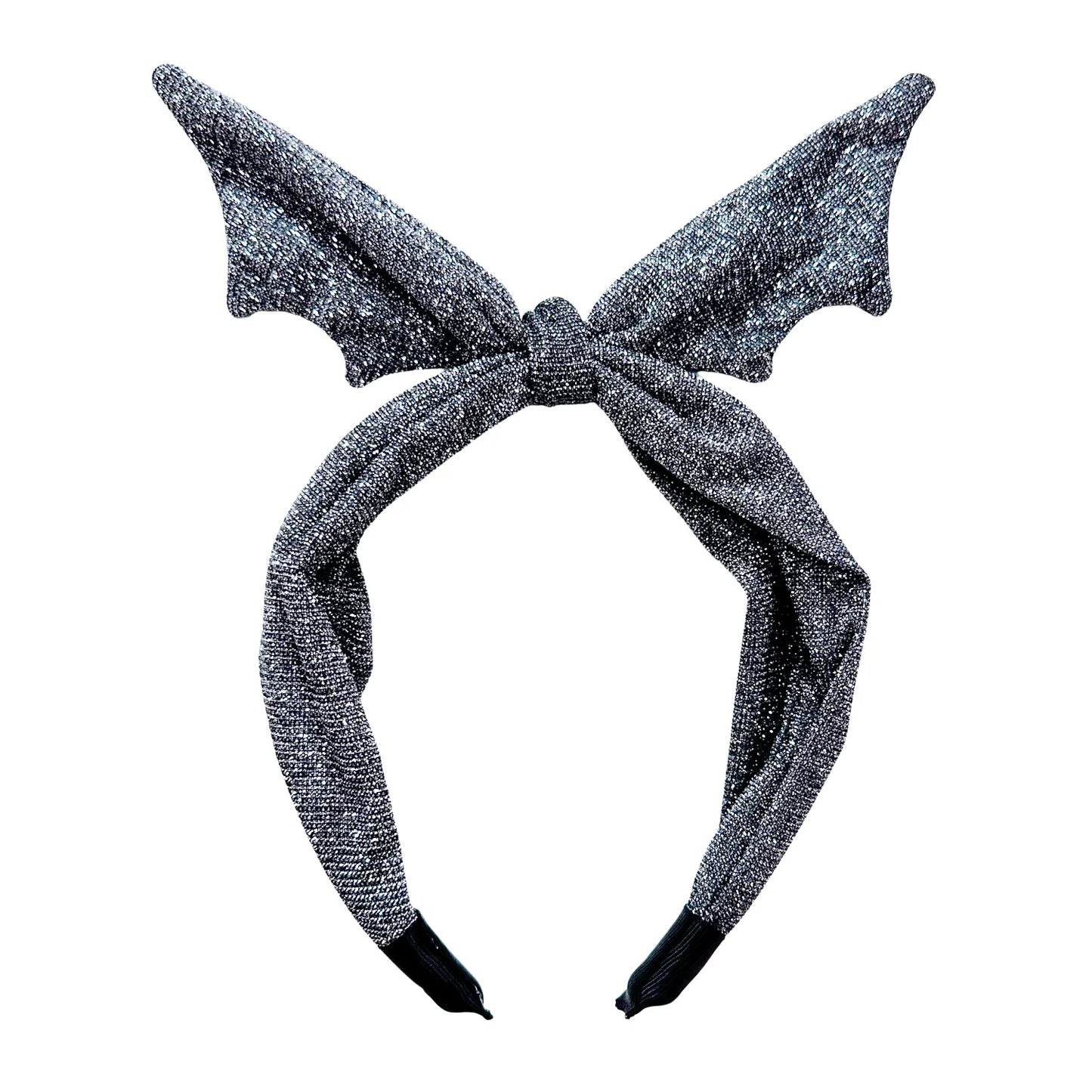 Shimmer Bat Tie Halloween Headband by Rockahula Kids