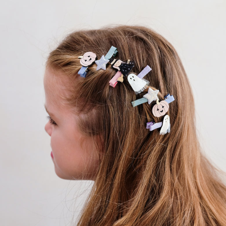 Halloween hair clips by Mimi and Lula