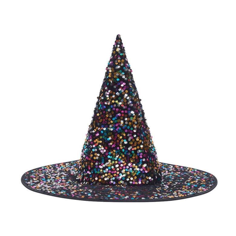 Dazzle dazzle sequin witch hat by Mimi and Lula