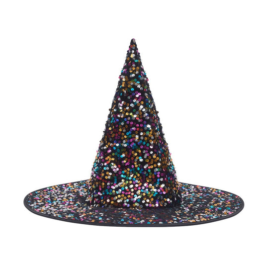 Dazzle dazzle sequin witch hat by Mimi and Lula