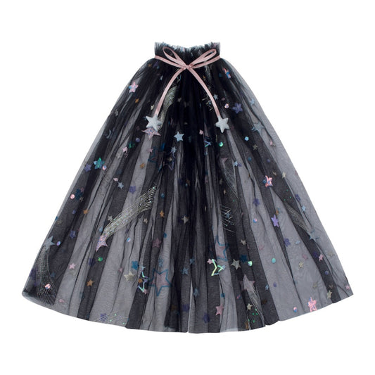 Luna tulle witch cape