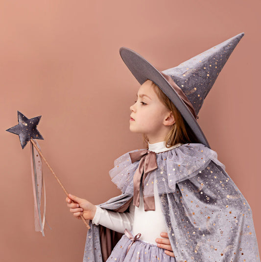 Griselda velvet witch cape by Mimi and Lula