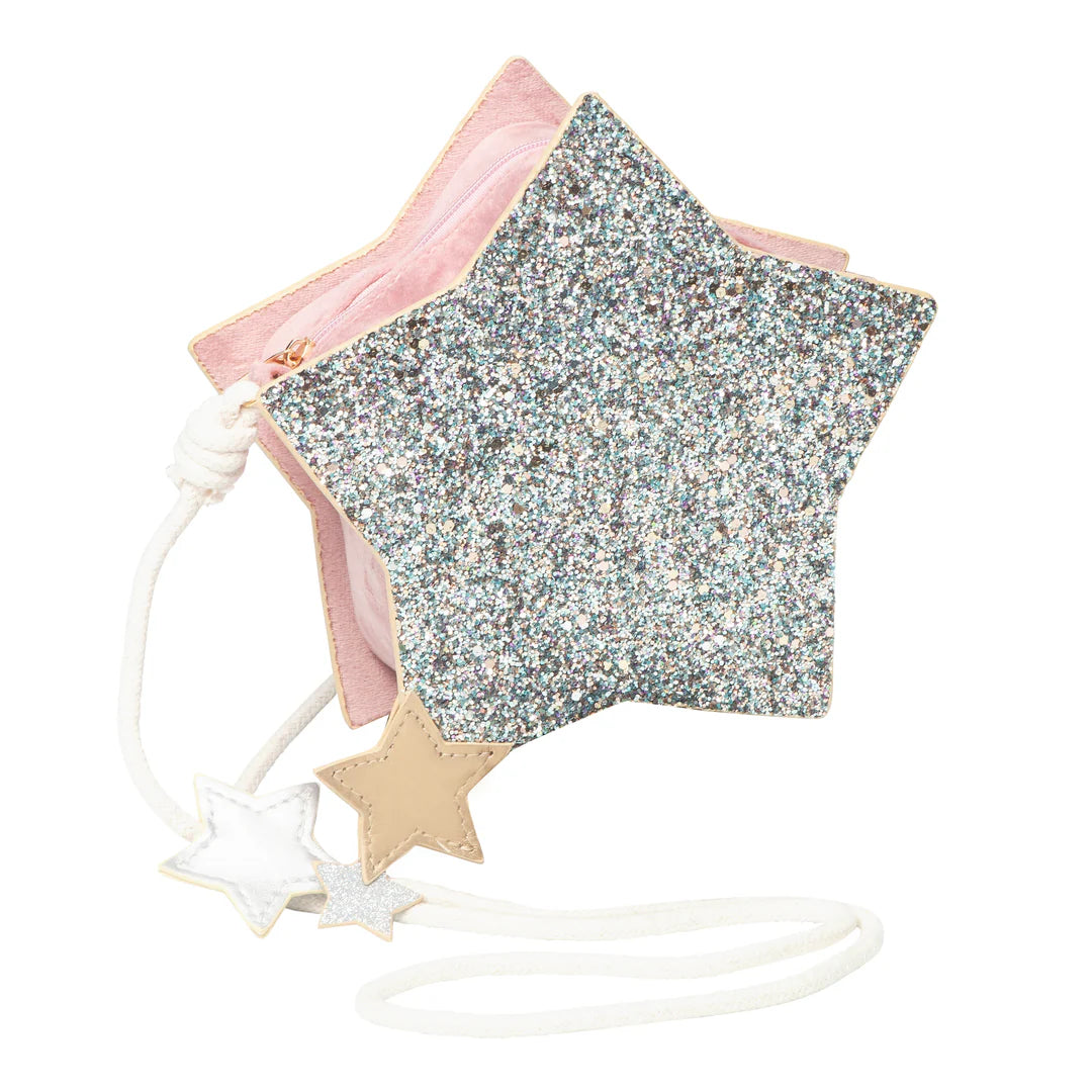 Sparkly glitter star bag by Mimi and Lula