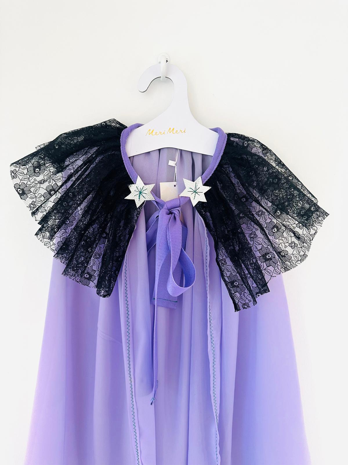 Purple Potion Power Kids Cape Handmade by Bluebell