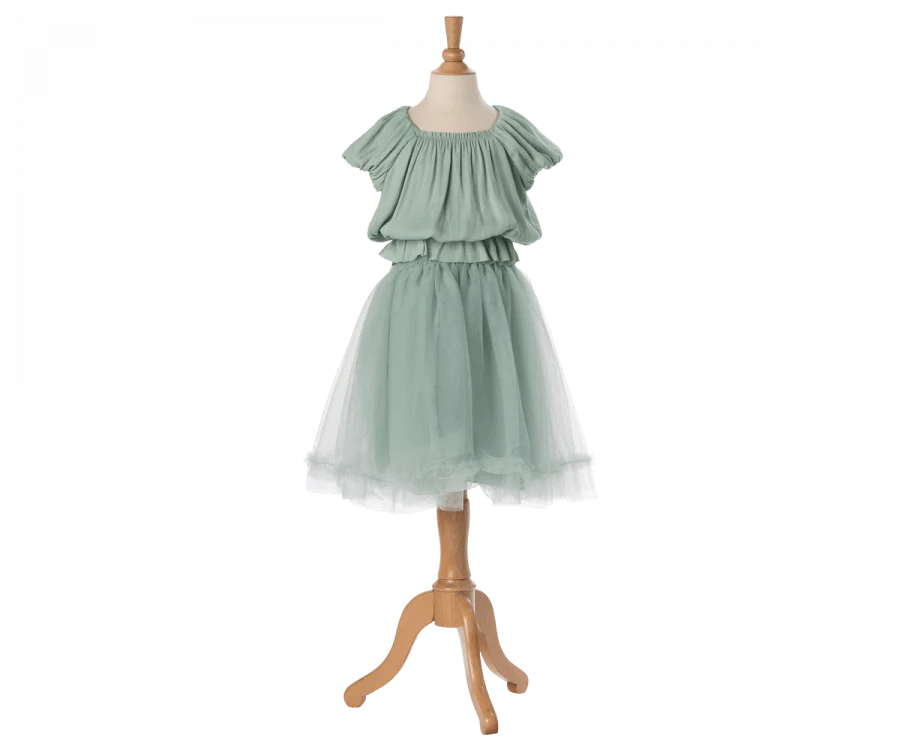 Maileg Princess Blouse Mint 4-6 & 6-8 years: Magic Wardrobe